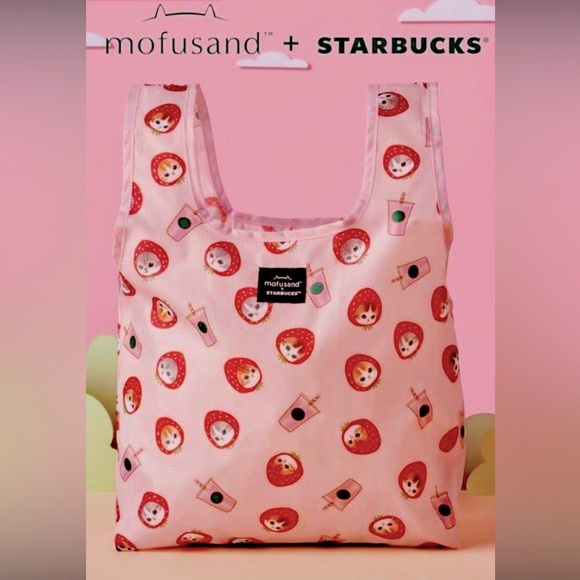 Starbucks Handbags - 🆕 MOFUSAND x STARBUCKS Limited Edition Foldable Reusable Tote Bag